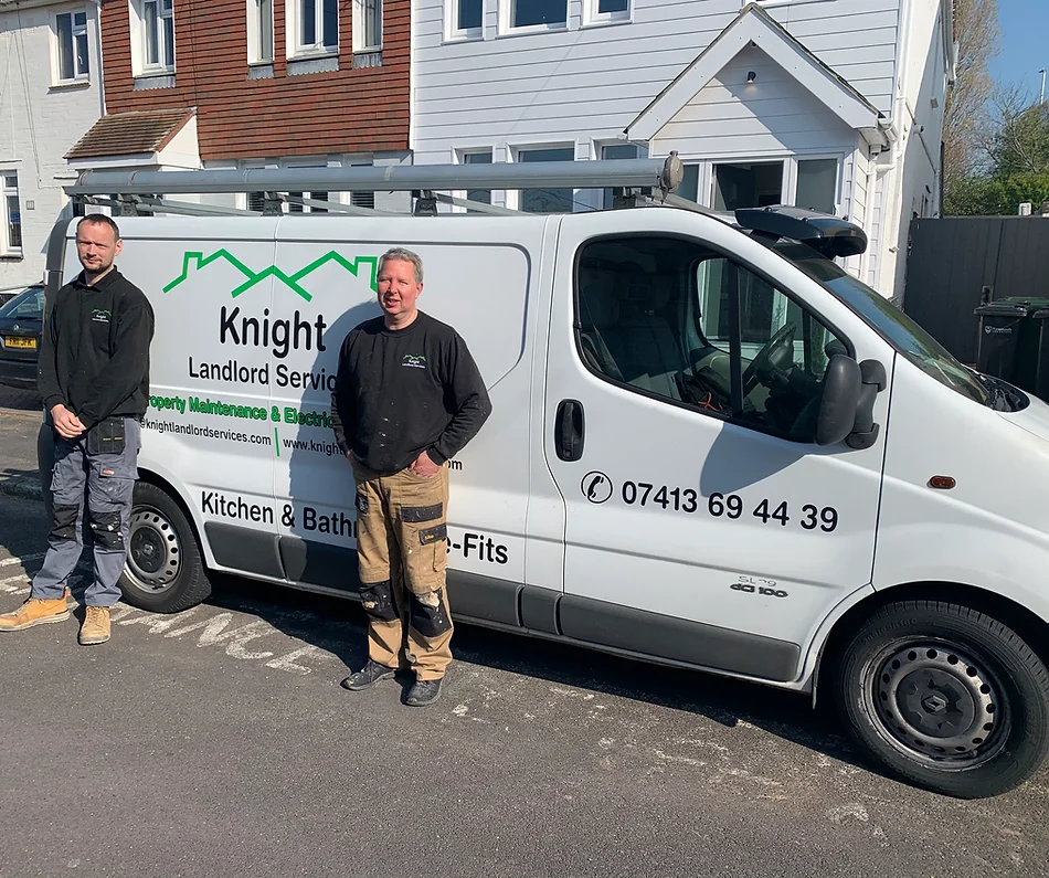 Your Electrical Safety Testing Portsmouth by Certified Inspectors - Outside Van